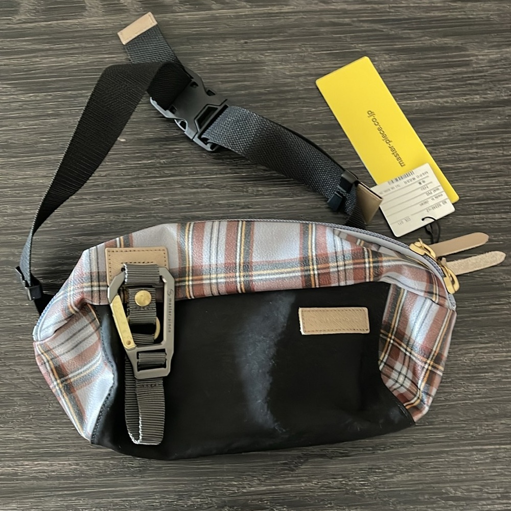 New Masterpiece Master-Piece Link Check Ver. Waist bag